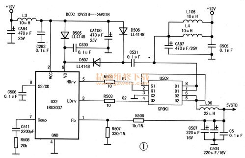 淺析液晶電視中易損集成電路 IRU3037、KA7500與L5991的設(shè)計與應(yīng)用
